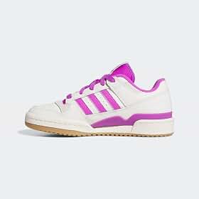 Tênis feminino Forum Low Cl com cadarço casual - roxo, branco