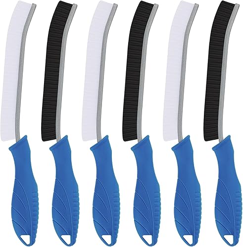 Cepillo de inodoro, 2 piezas de cepillo de limpieza de baño, cepillo de inodoro profundo con orificio para colgar, cepillo de limpieza