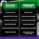 SOLPAIR Shoe Cleaning Kit | Sneaker & Shoe Foam Cleaner 150ml + Medium Beechwood Shoe Brush | Works on Sneakers, Sports Shoes, Leather, Suede & All Materials | Suitable for White Shoes. (Pack of 4) gallery image
