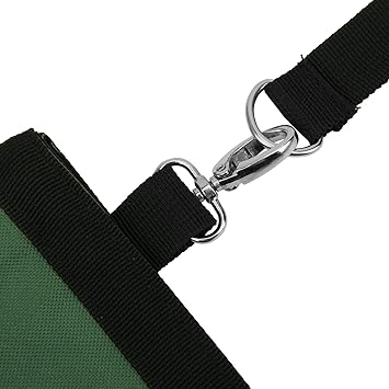 Rabbit Feeding Bag, Hay Feeding Bag, with Two Feeding Holes Practical for Small Pets Small Animals Rabbit(Green)