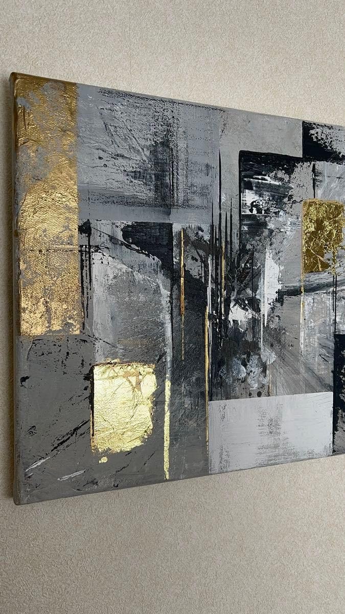 抽象画/大きい/インテリア/絵画/ニュアンス/テクスチャー/モダン/北欧