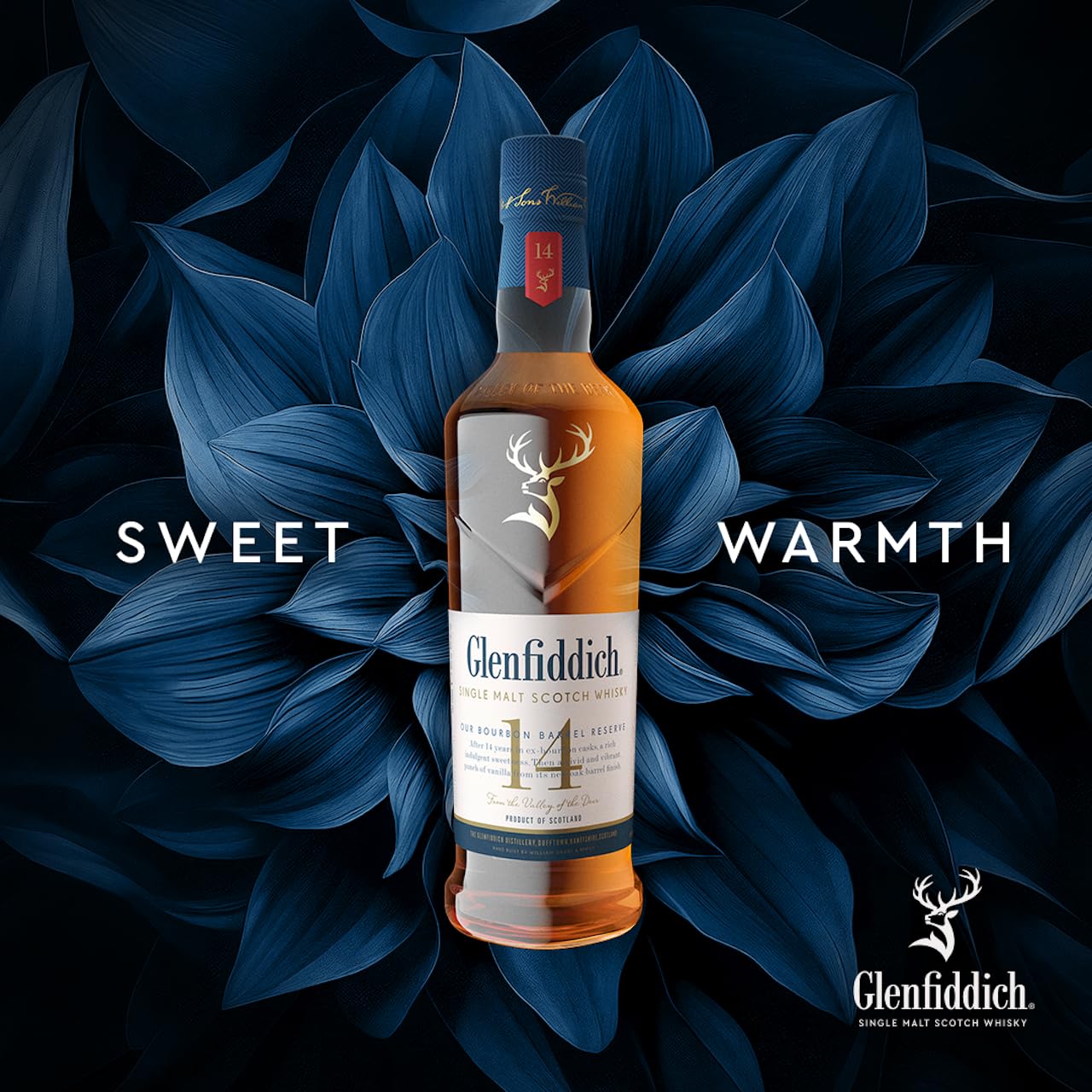 Glenfiddich 14 Year Old - Bourbon Barrel Reserve : Amazon.co.uk