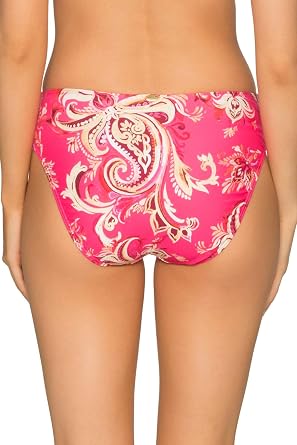 Sunsets Women's Basic Mid Rise Bikini Bottom Swimsuit