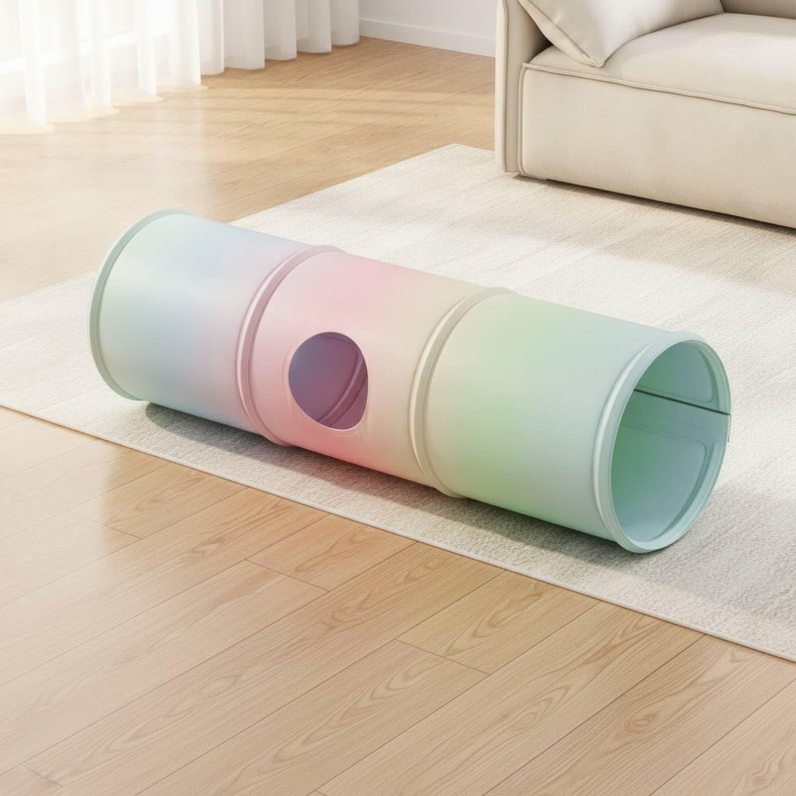 Lit Tunnel Rafraîchissant Tunnel Jeu Confortable Cachette pour Petits Animaux, Size to 2, Style to 2