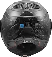 Vista 4 de Casco modular LS2 Helmets Advant X Carbon