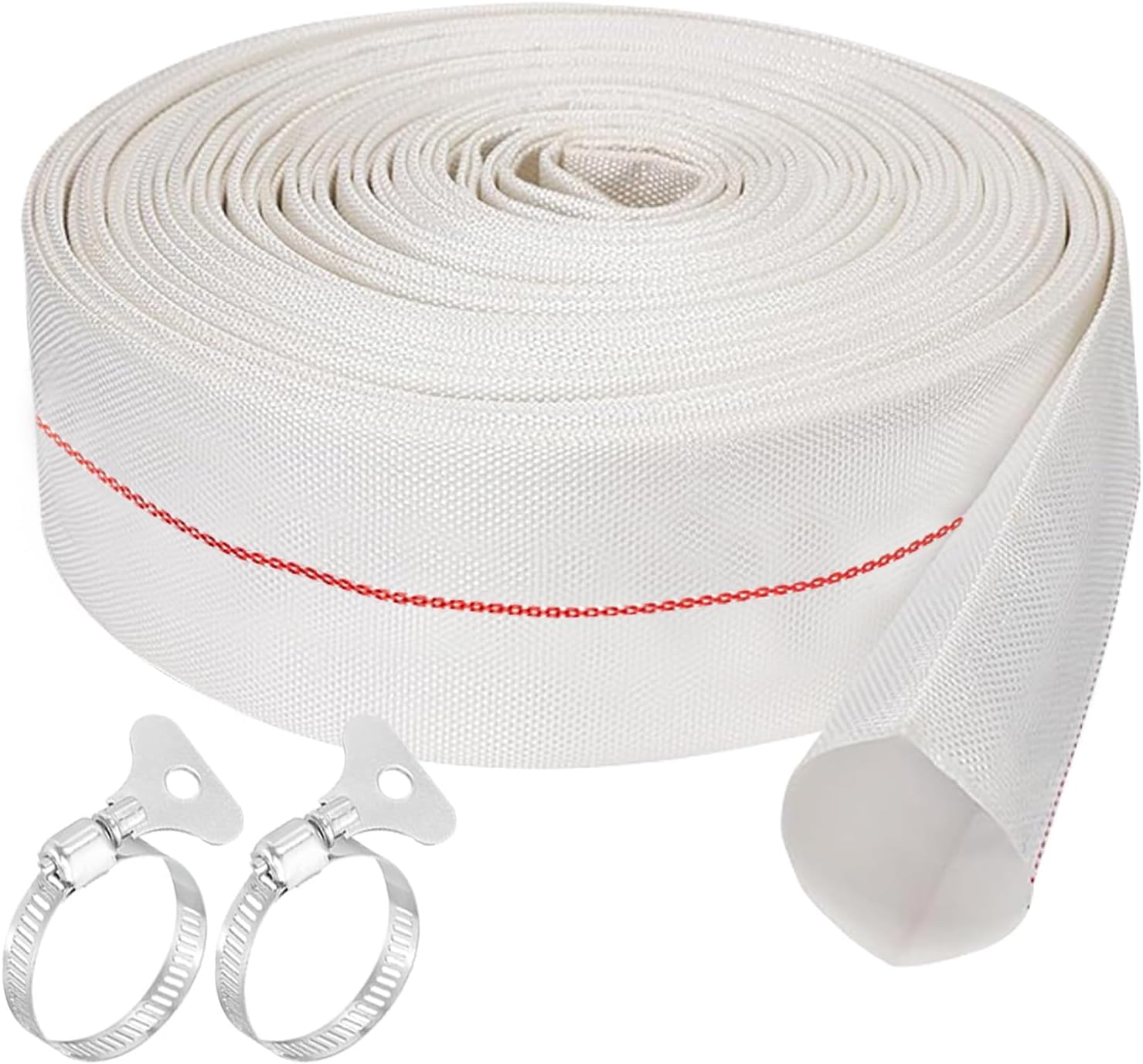 Manguera Plana Lay Azul 10m X 25mm (1″): Resistente Para Bomba De Agua Sumergible O Riego