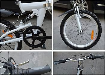 Amazon.co.jp: 20インチ折りたたみ自転車、6可変速自転車ロードバイク Amazon.co.jp: 20インチ折りたたみ自転車、6可変速自転車ロードバイク
