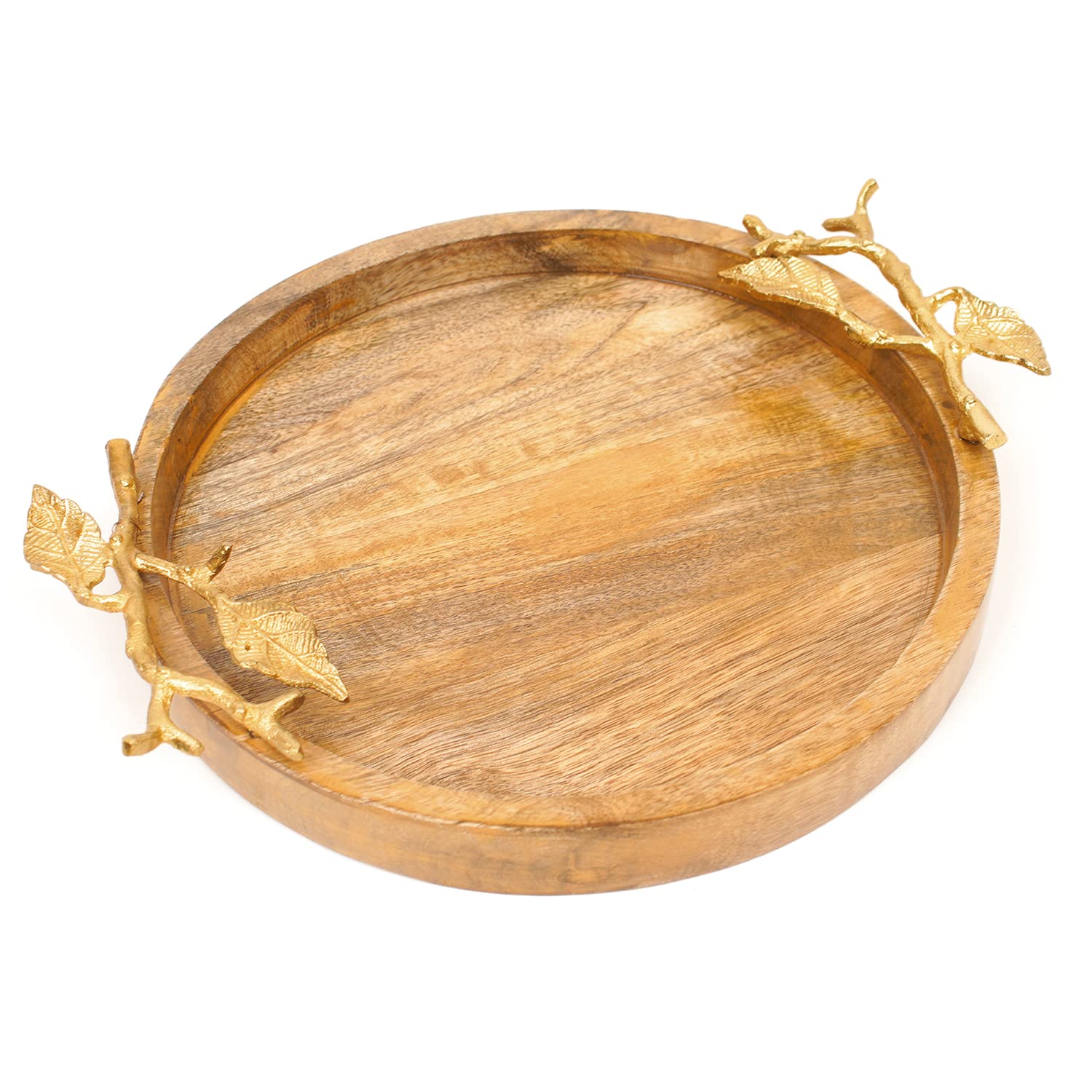 See full amazon price history chart for ADA Handicraft® Premium Mango Wood Handmade Round Serving Platter, Nested Serving Tray with Brass Designed - (Size:- 30 x 30 x 4cm) ADA Handicraft® Premium Mango Wood Handmade Round Serving Platter, Nested Serving Tray with Brass Designed - (Size:- 30 x 30 x 4cm) (B0C6QRC3L5) Amazon Price History, Amazon Price Tracker