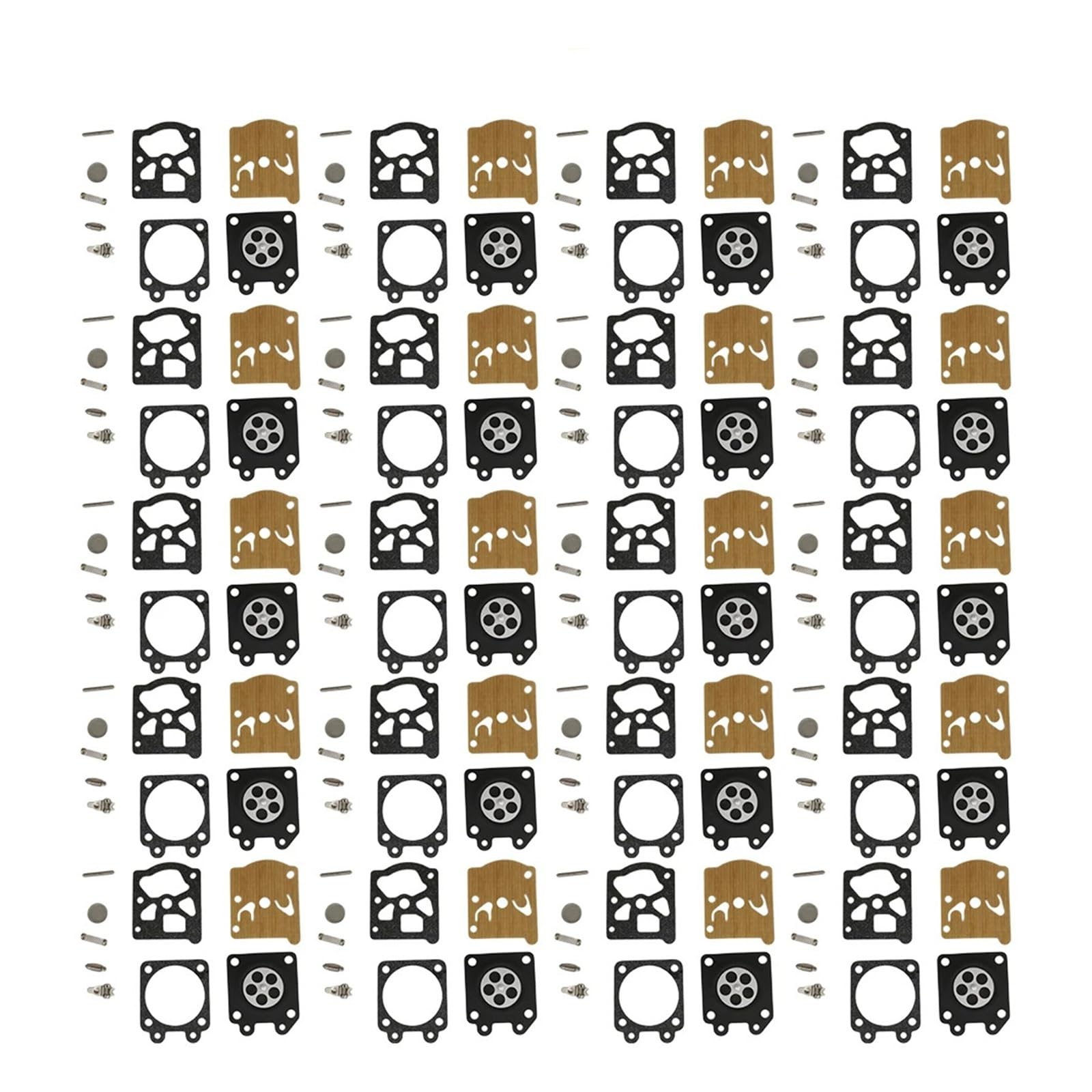 Fit For S-T-I-H-L MS 180 170 MS180 MS170 018 017 For Walbro Chainsaw Replacement Parts 20pcs RB-77 Carburetor Repair Kit