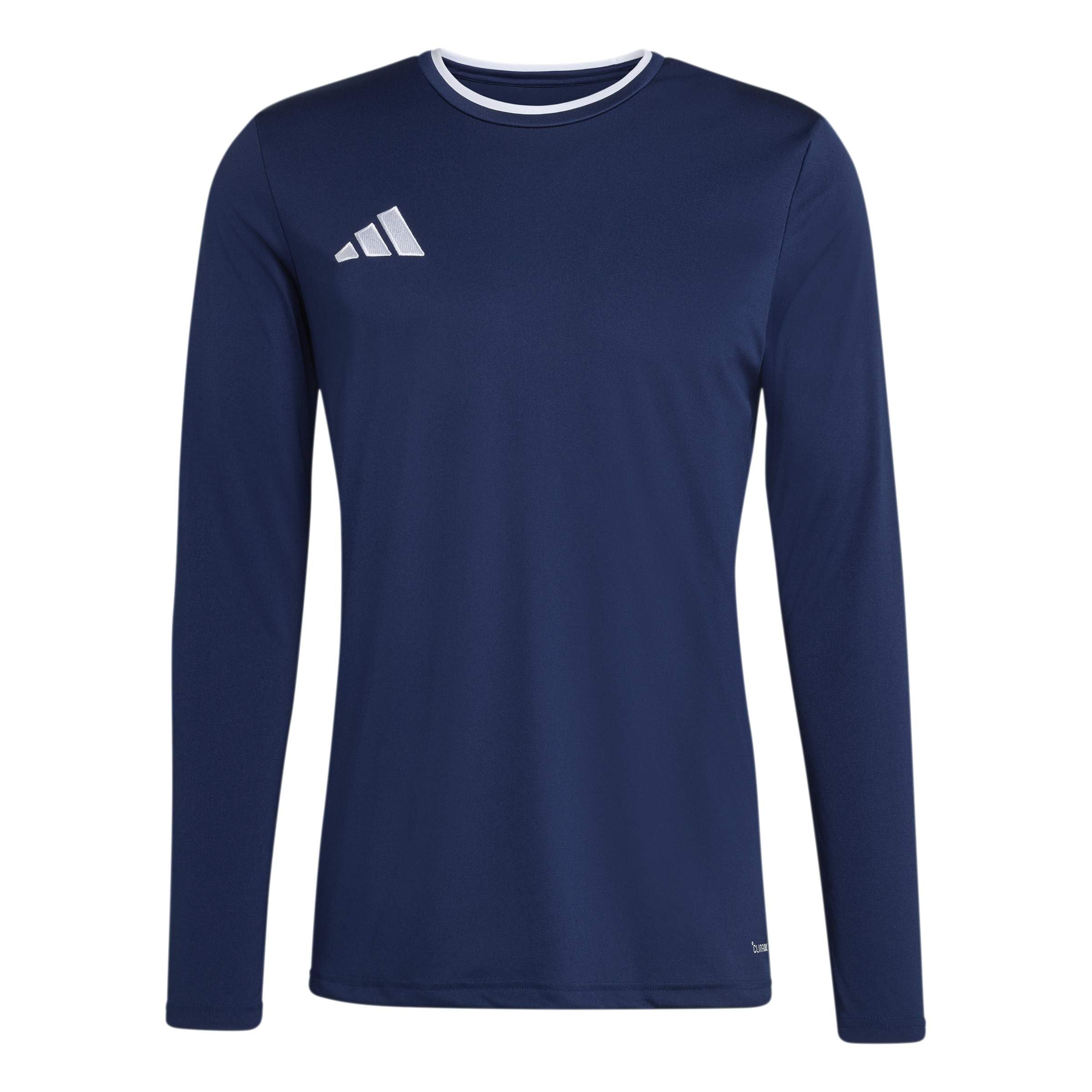 adidas Herren Entrada26 Long Sleeve Jersey Shirt, Team Navy Blue 2/White, XL