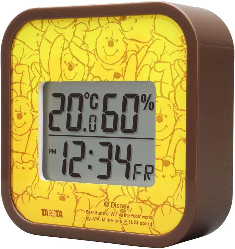Amazon Co Jp タニタ 温湿度計 温度 湿度 デジタル ディズニー プーさん Tt Dy01 Po ホーム キッチン
