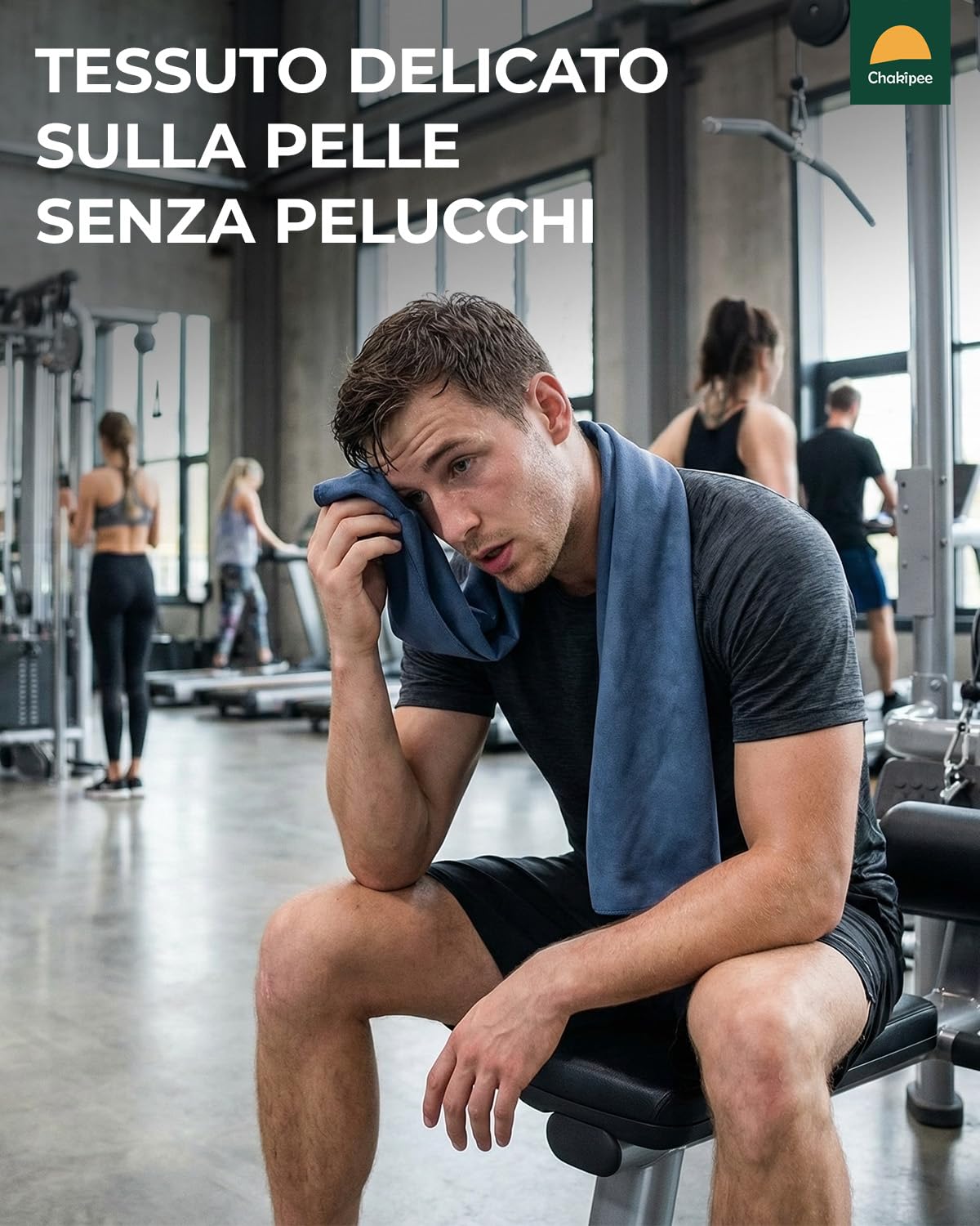 Asciugamano Microfibra – Ultra Assorbente, Asciugatura Rapida, Leggero e Compatto, Asciugamani – Salvaspazio perfetto per palestra, sport, spiaggia e piscina, 1Pack,120 x 60cm,Blu Navy