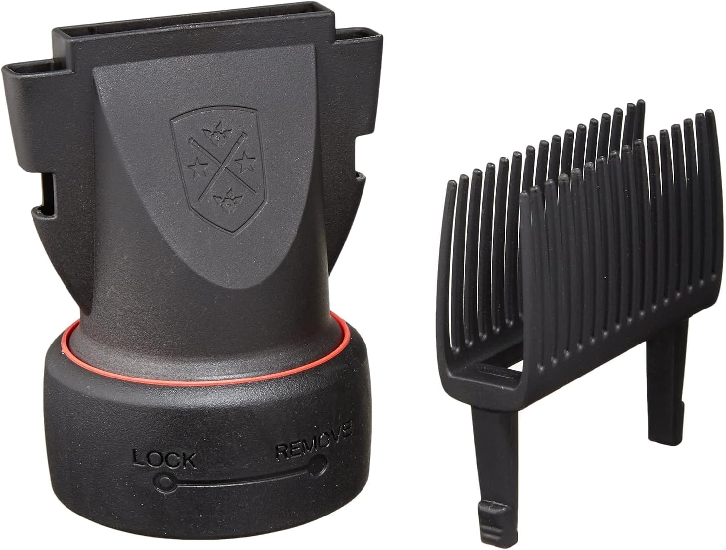 Solano 2 in 1 Dryer Attachment Universal Professional Comb & Concentrator - Italian Made - Straighten Hair - Comb Gentle on Scalp