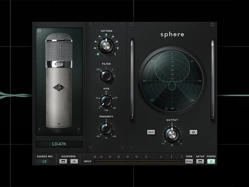 Amazon.com: Universal Audio Sphere LX Modeling Microphone, Black