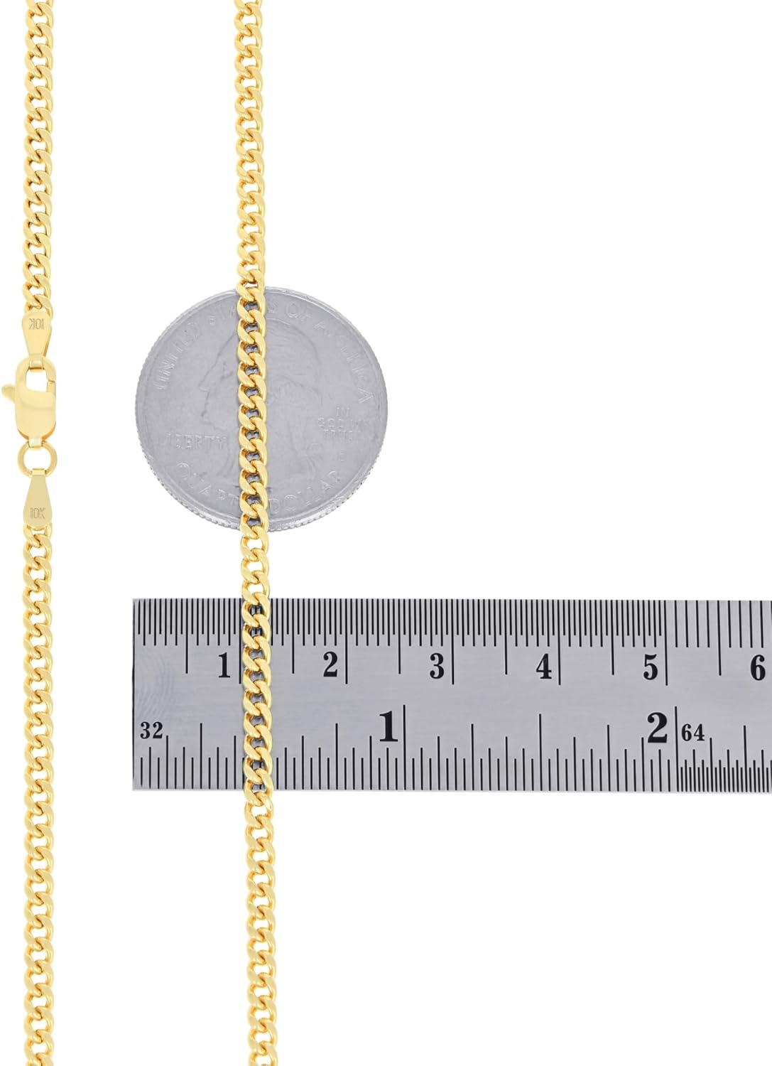 Nuragold 10k Real Yellow Gold Miami Cuban Lightweight Link 3mm Chain Bracelet or Anklet (7"-9") Italian Jewelry for Men & Women