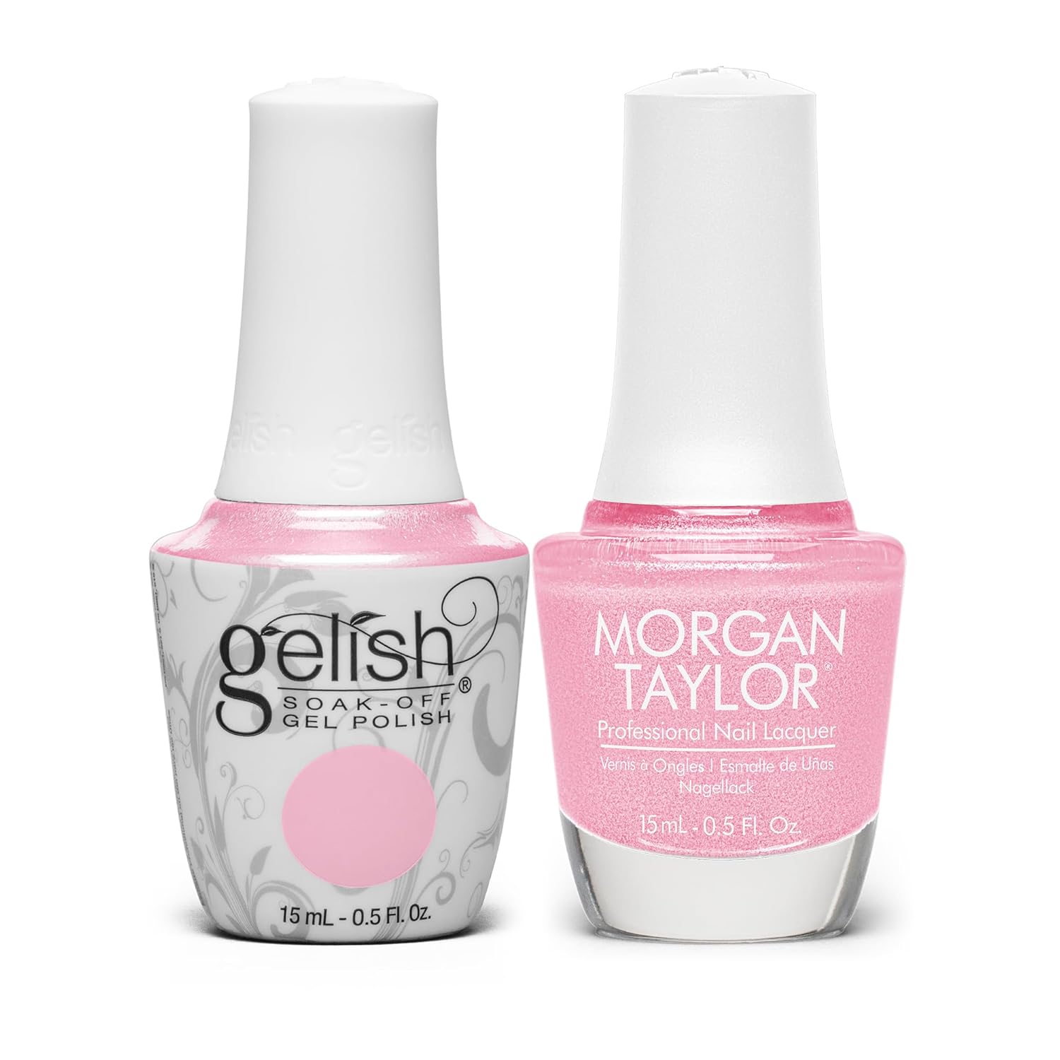 Gelish & Morgan Taylor Spring Now & Zen Collection Duo - 15mL TPO-Free Gel & 15mL Lacquer. Long-Lasting, High-Shine Nails. Easy Application, Chip-Resistant, Vibrant Color