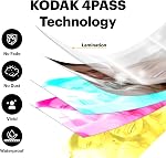 Kodak 4PASS Film Cartridge 5.4 x 8.6 cm (60 Sheets) for Kodak Mini 2 Retro and Mini Shot 2 Retro