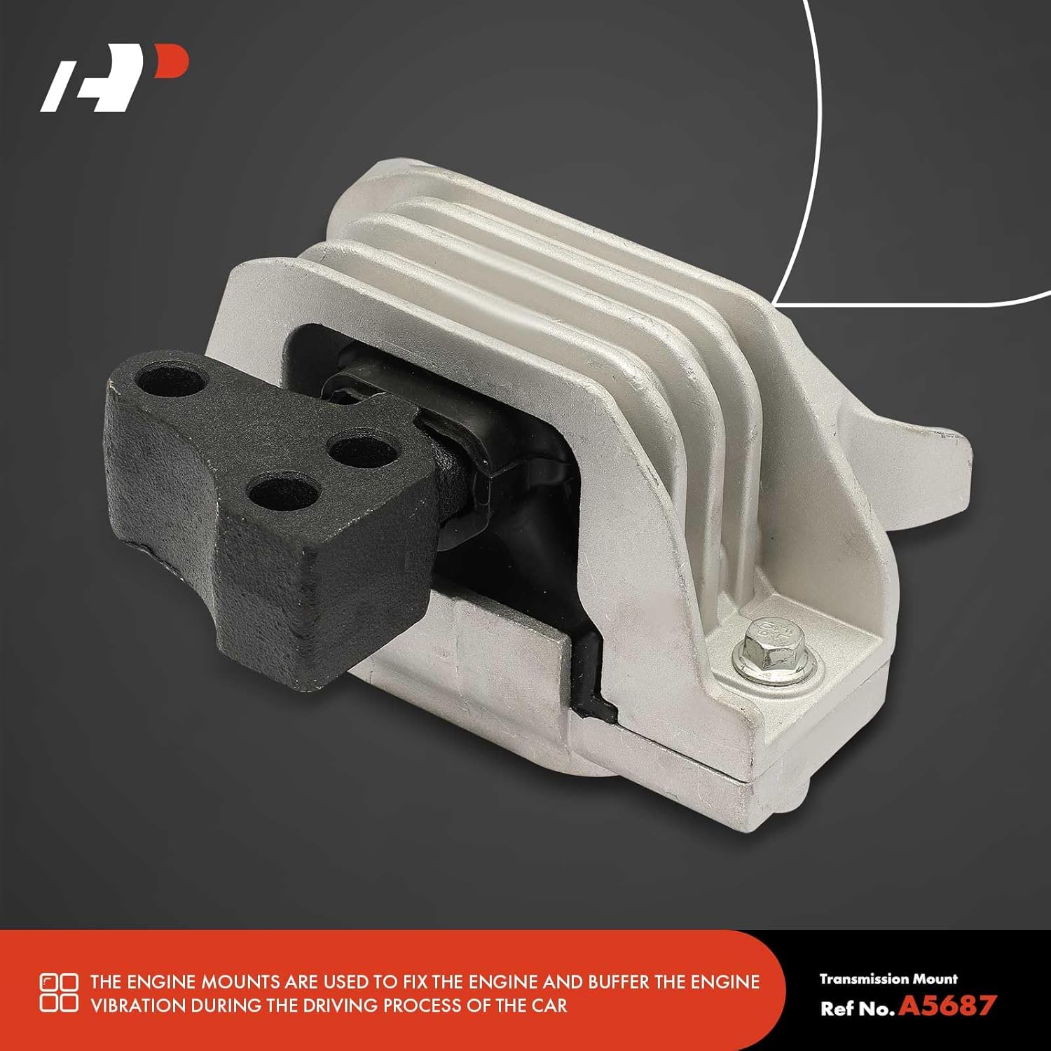 A-Premium Engine Motor Mount and Transmission Mount Kit Compatible with Dodge Journey 2011-2020 & Chrysler 200 2013-2014, 2.4L, Automatic Transmission, Set of 2