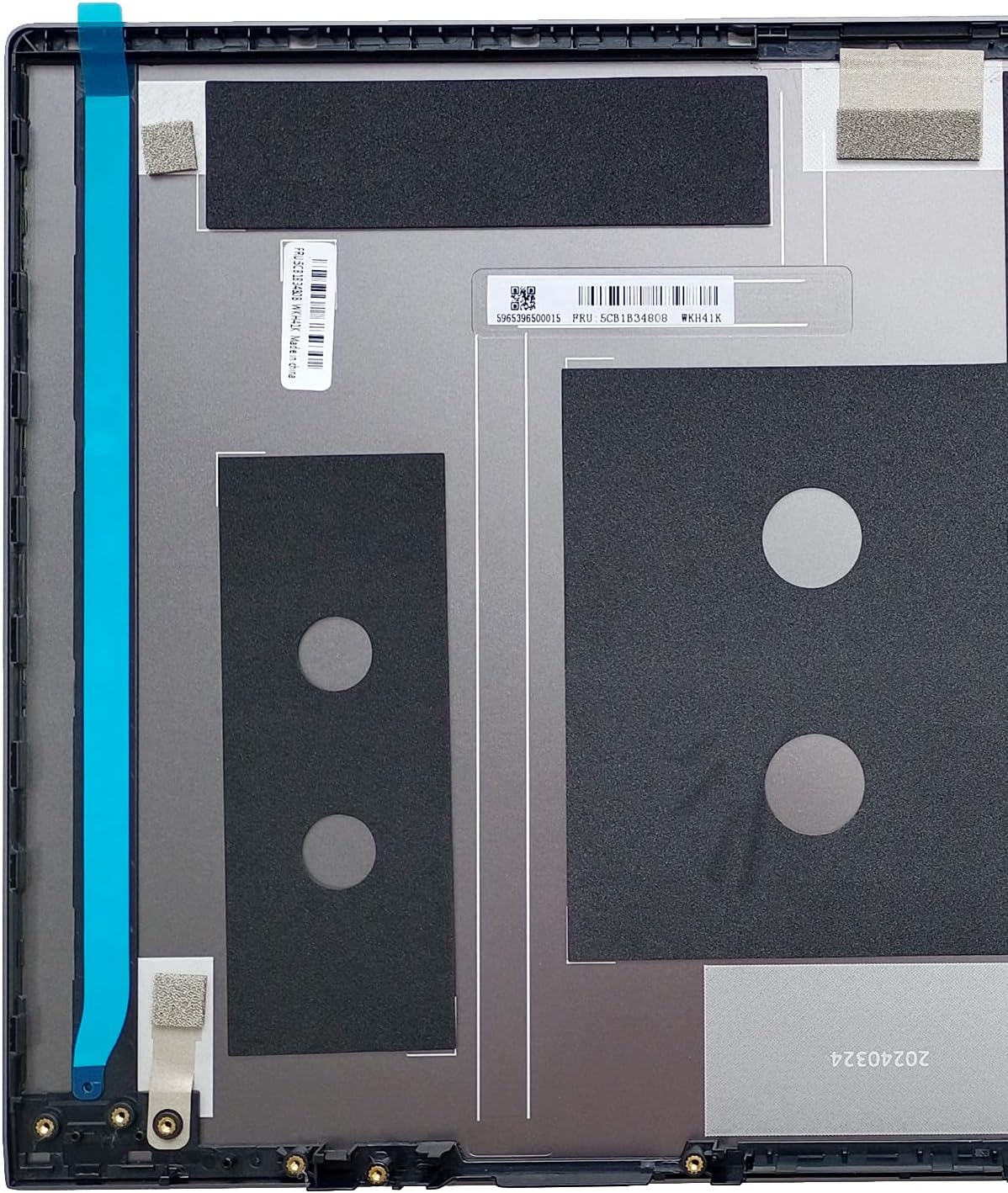 5CB1B34808 5CB1B34807 Replacement Laptop LCD Back Cover Top Case Rear Lid with Hinges Cover for Lenovo ThinkBook 15 G2 G3 ITL/are/ACL Sliver