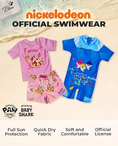 Miniatura 4 de Swim Set Boys Girls Bathing Suit Toddler Swimsuit Boy Girl Paw Patrol Rash Guard