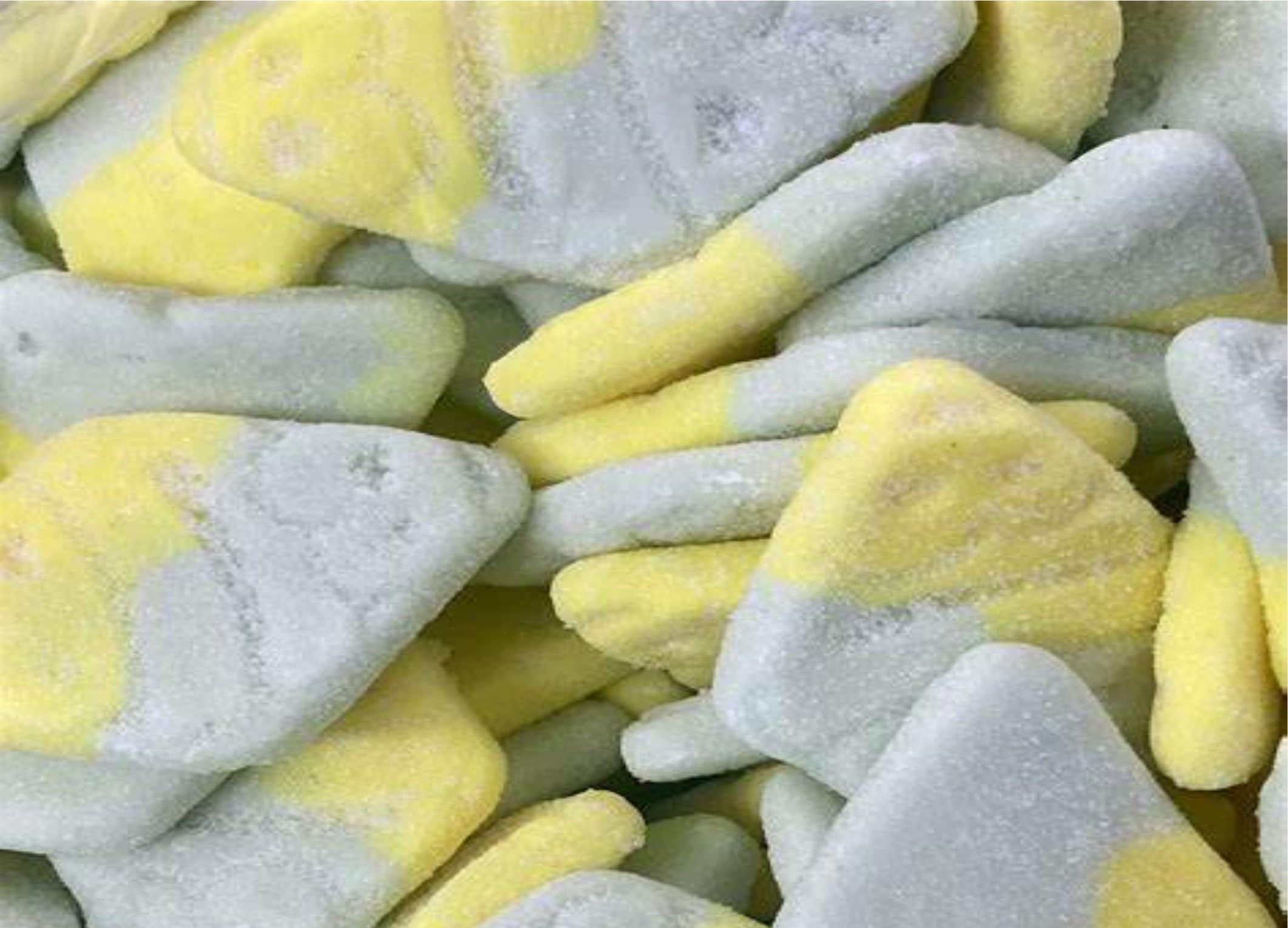 1kg BUBS Fizzy Sour Foam Romb Tutti Frutti Foam Sweets Candy Pick & Mix Sweets Selection Resealable Pouch Share Bag