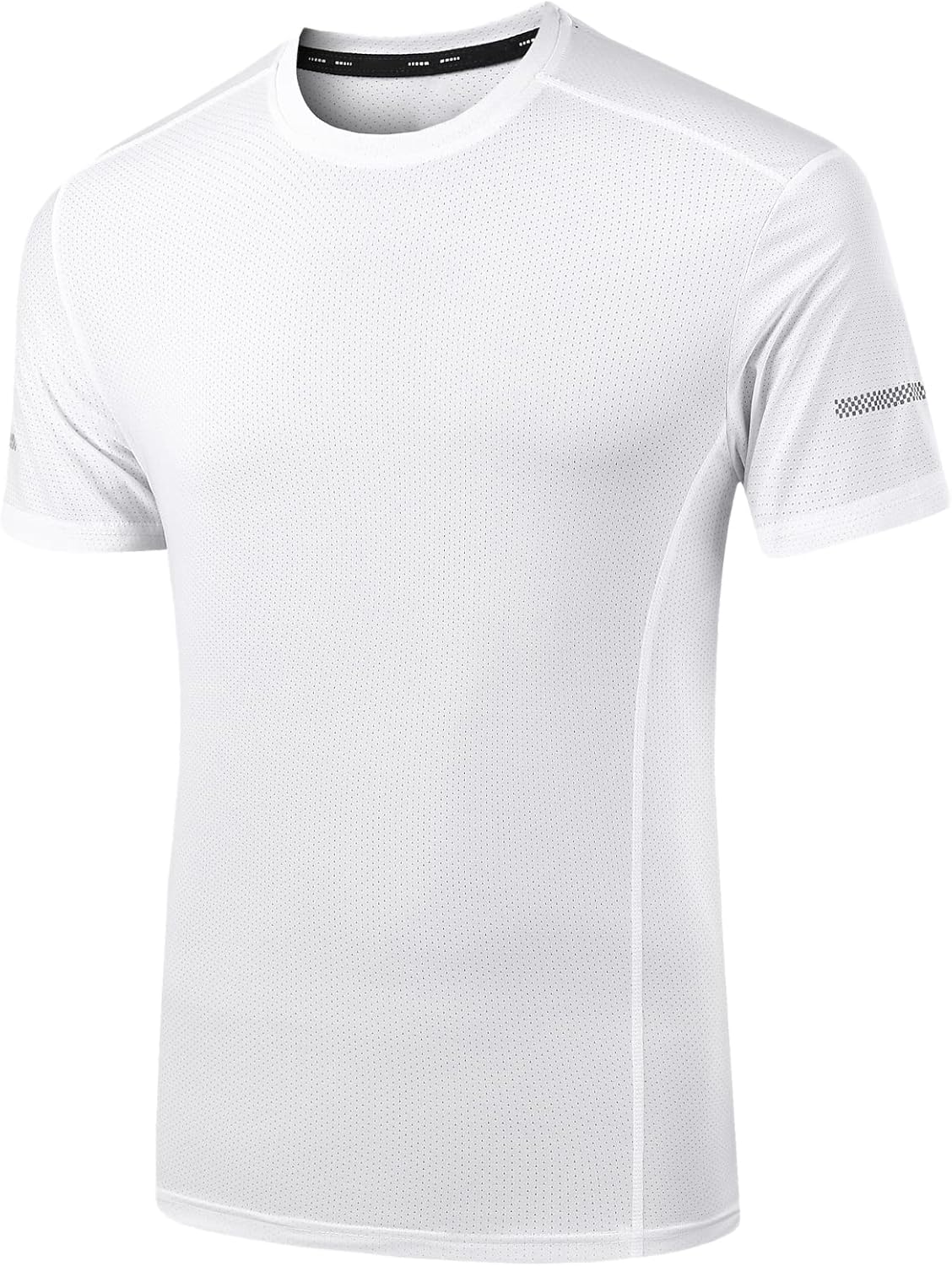 Men Short Sleeve Easy Dry T-Shirt Workout Running Undershirt