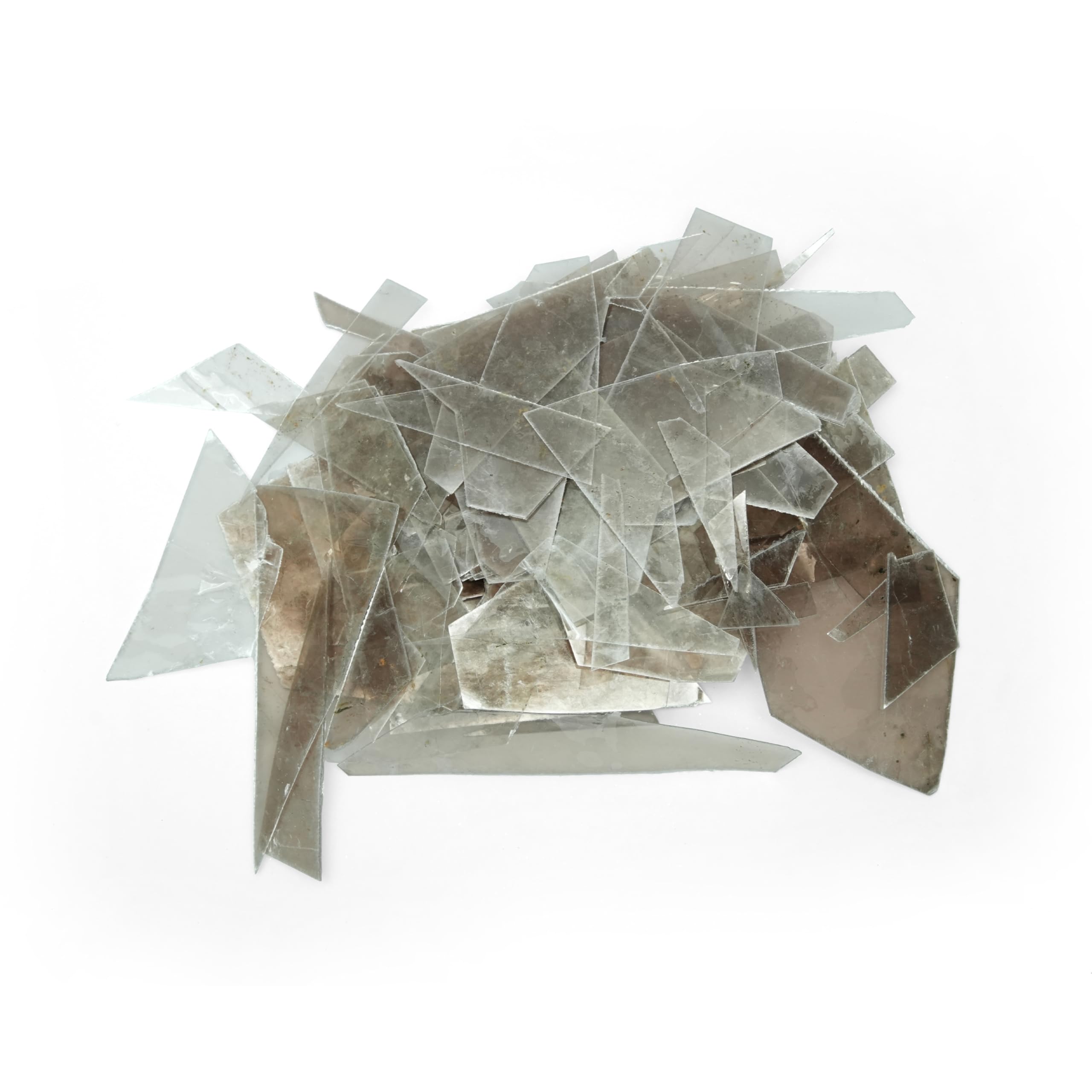 Natural White Mica Chips (Muscovite) | Raw Crystal Chips for Healing, Energy Work, Meditation & Home Decor | 500g Pack | Spiritual Vastu Stones-image-6