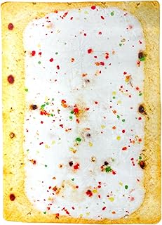 Pop's Parts Plus Strawberry Toaster Pastry Blanket | 55 x 80 Inch Realistic Food Blanket | Breakfast Blanket | Funny Blank...