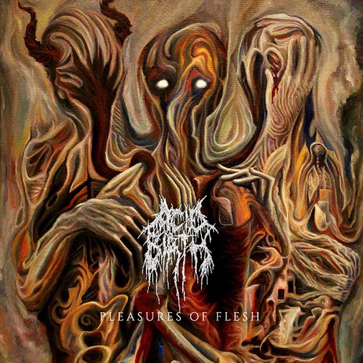 Acid Birth Pleasures Of Flesh / The Divine Grotesque CD New 689492214326
