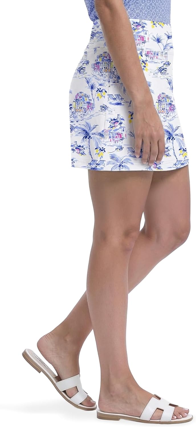 Izod Women's Activewear A-Line Skort with Athletic Performance Stretch