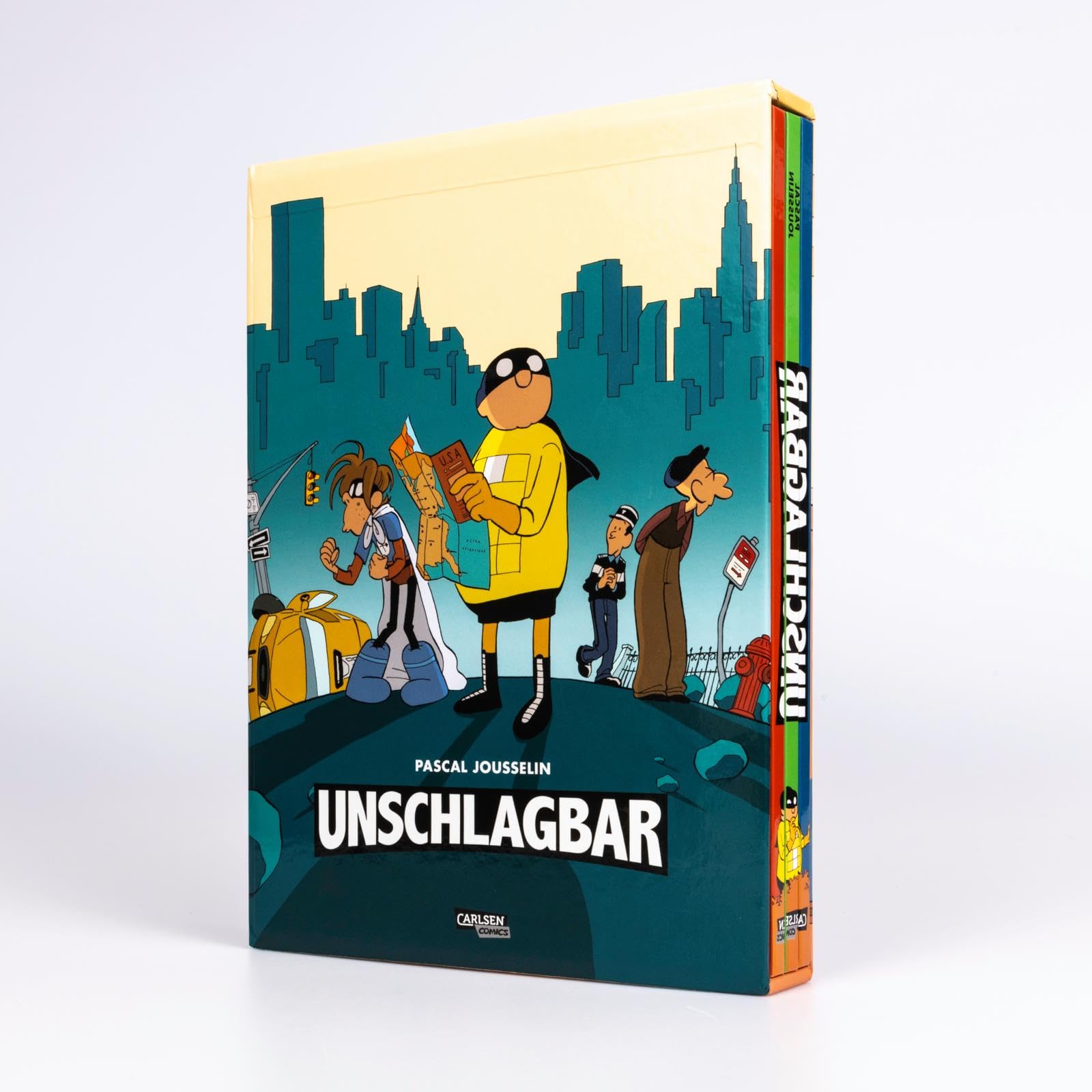 Unschlagbar!: Unschlagbar! - Der Schuber: Lustige Superhelden-Comics für Kinder ab 10 Jahren mit interaktiven Geschichten und vielen Überraschungen – jetzt im Schuber