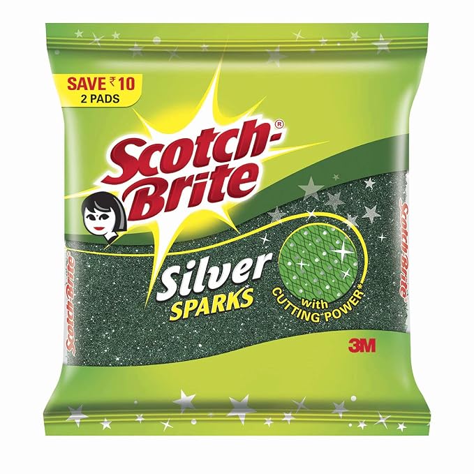 Scotch-Brite Silver Sparks-Pack of 1