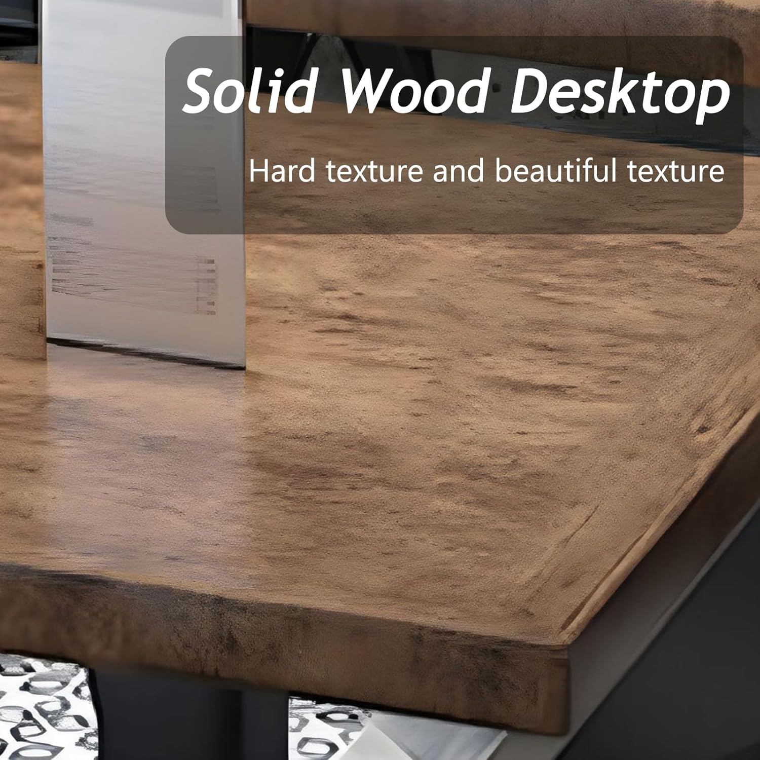 Metal Industrial Pedestal Dining Table, Kitchen Dining Room Minimalist Cafes Shops Restaurant Rectangular Square Tables With Iron Legs& Wood Top, Commercial Use(27.6"W x 27.6"D x 29.5"H, Brown)