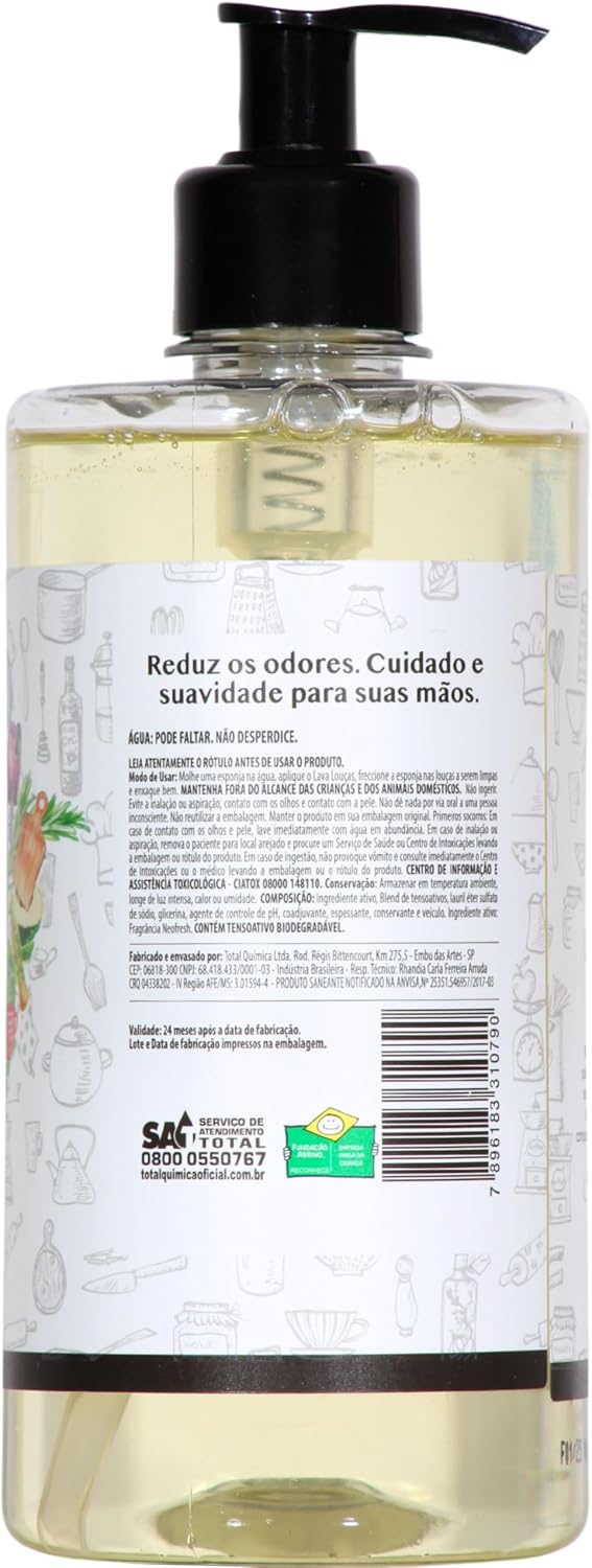 Lava Louças / MasterChef, Giorno Cucina, 500 ml, Branco