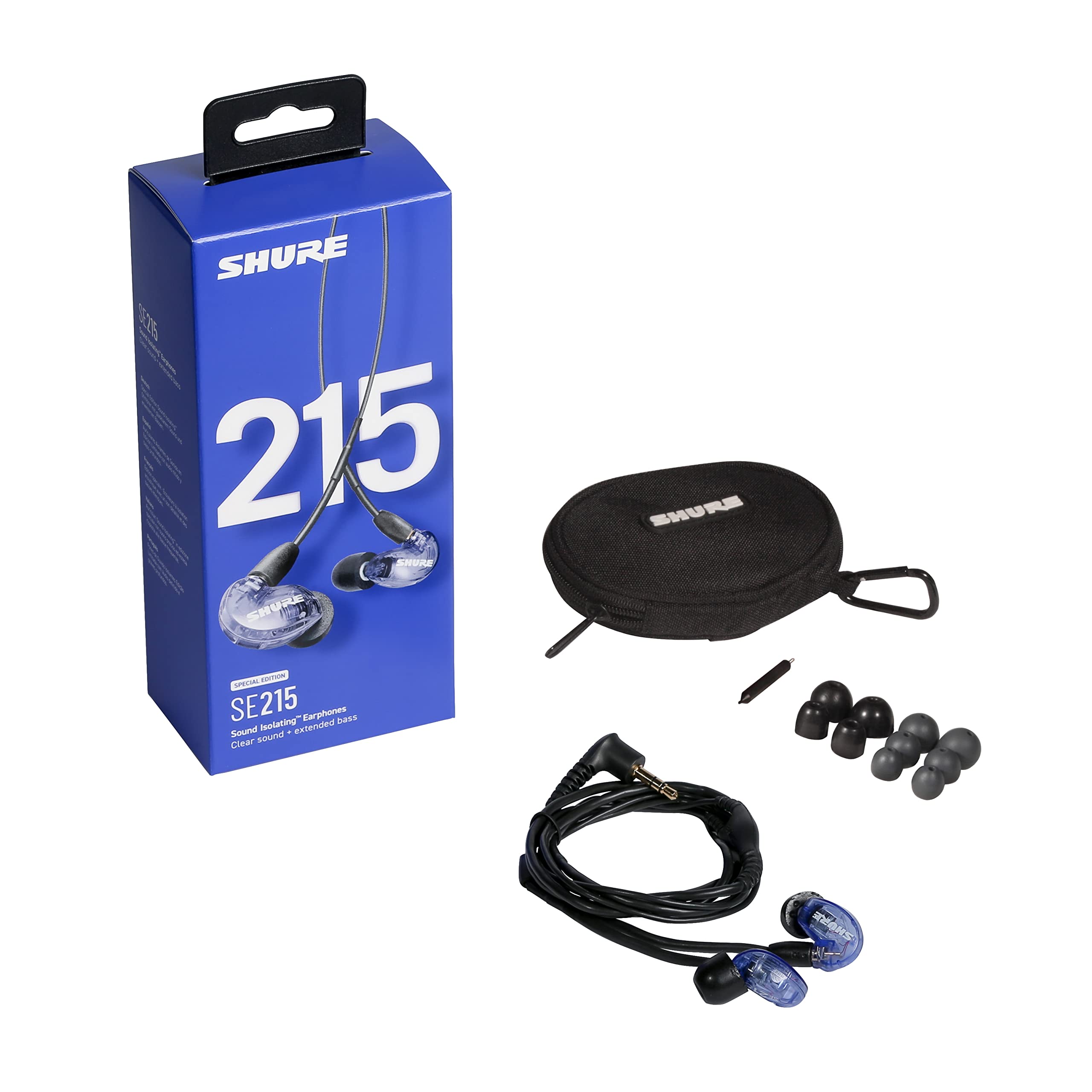 SHURE シュア SE215SPE-PL-A 有線イヤホン スペシャルエディション