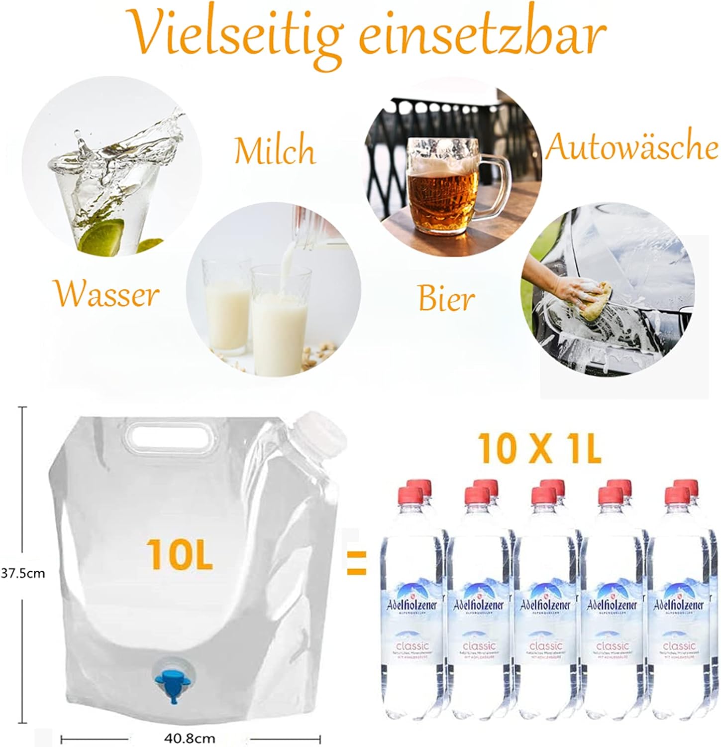 Praktischer Trinkwasser-Retter: INSANYJ Faltbarer Wasserkanister im Test