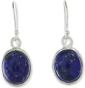 NOVICA Handmade Lapis Lazuli Sterling Silver Ring – Unisex, Artisan Crafted, 'Regal Blue' - View #5