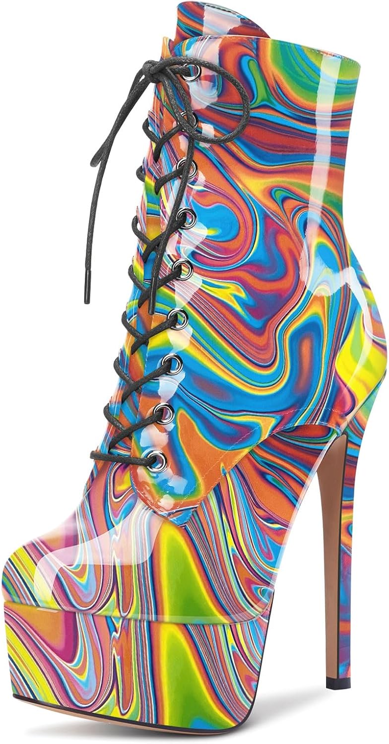 Castamere Womens High Heel Platform Lace Up Ankle Nigeria Ubuy