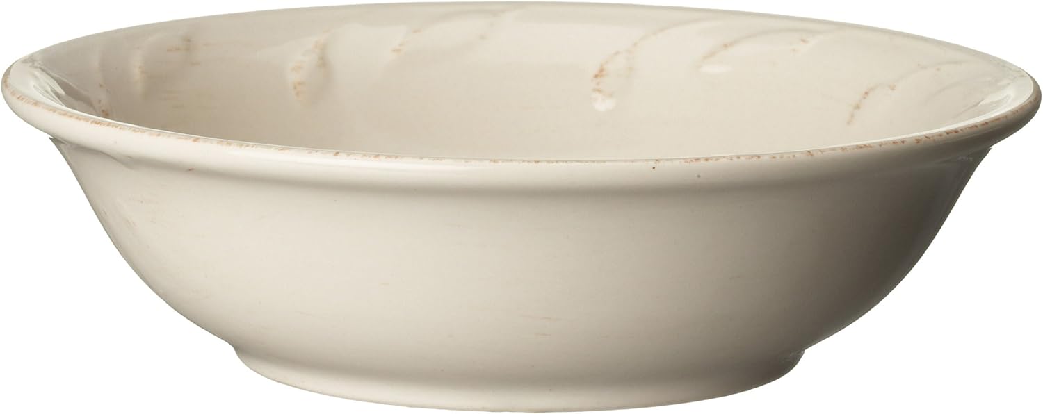 Signature Housewares Sorrento Collection 16-Ounce Cereal Bowl, Ruby Antiqued Finish