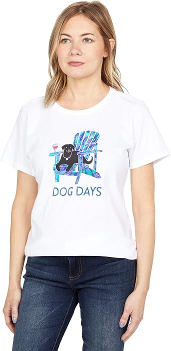 Crusher Tee Tie-Dye Dog Days at Amazon 