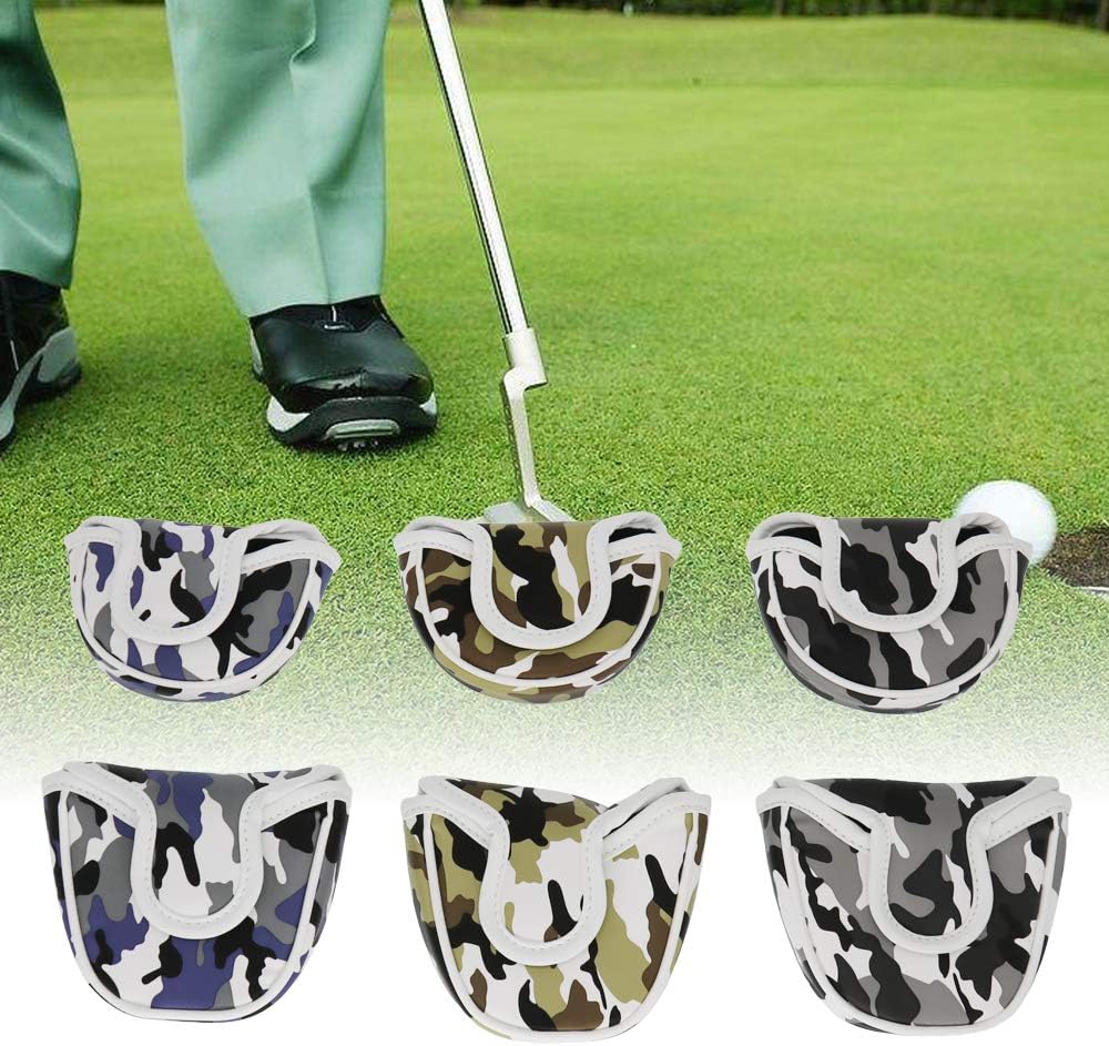HISTAR Golf Mallet Putter Cover Headcover Camouflage Pattern Head Protective Bag