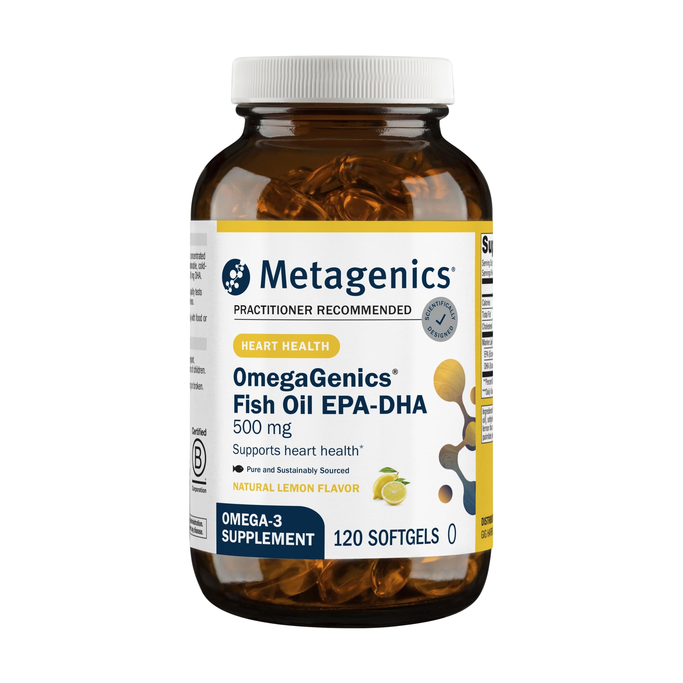 Metagenics OmegaGenics EPA-DHA 500 Fish Oil