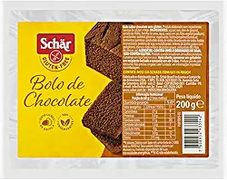 BOLO DE CHOCOLATE 200G - SEM GLÚTEN