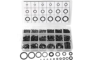 HongWay Rubber O-Ring Assortment Kit: 770 Pieces Precision Engineered NBR Seal