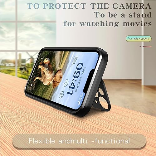 Miniatura 6 de Guppy Magnetic Case for iPhone 15, Compatible with MagSafe Charger, Camera Built-in Mount, Dual Layer Shockproof with Matte Hard Back, iPhone 15 6.1