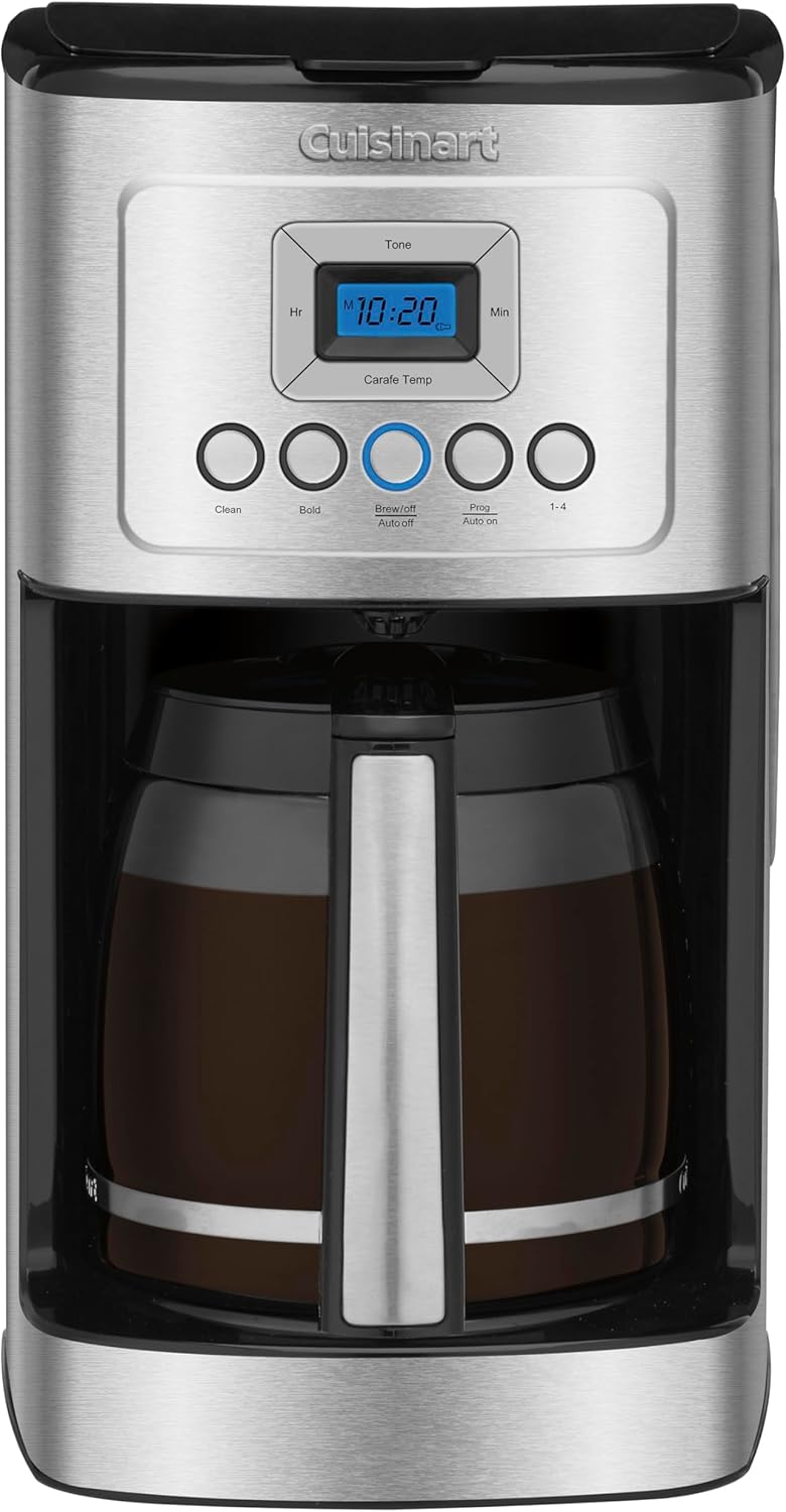 Best Programmable Coffee Makers (Wake Up to Fresh Coffee) Cuisinart 14-Cup Coffee Maker, Programmable PerfecTemp