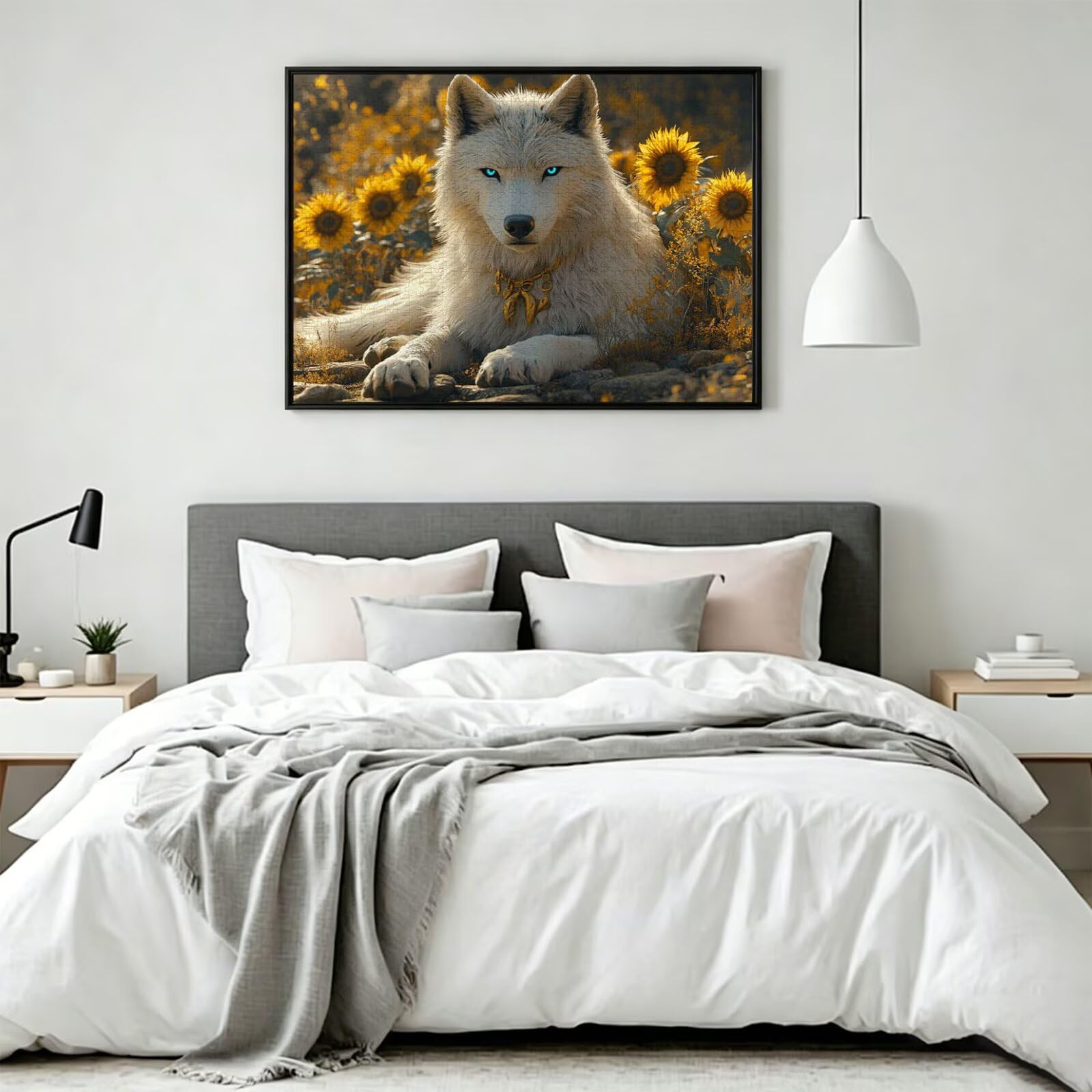 Puzzle 4000 Pezzi lupo Puzzle Classici per Gioco Familiare, n-396 | Impossibile Puzzles, Intrattenimento Creativo, Rilassamento e Intelligence, Regalo per Amore e Amico, Home Decor, Girosoli