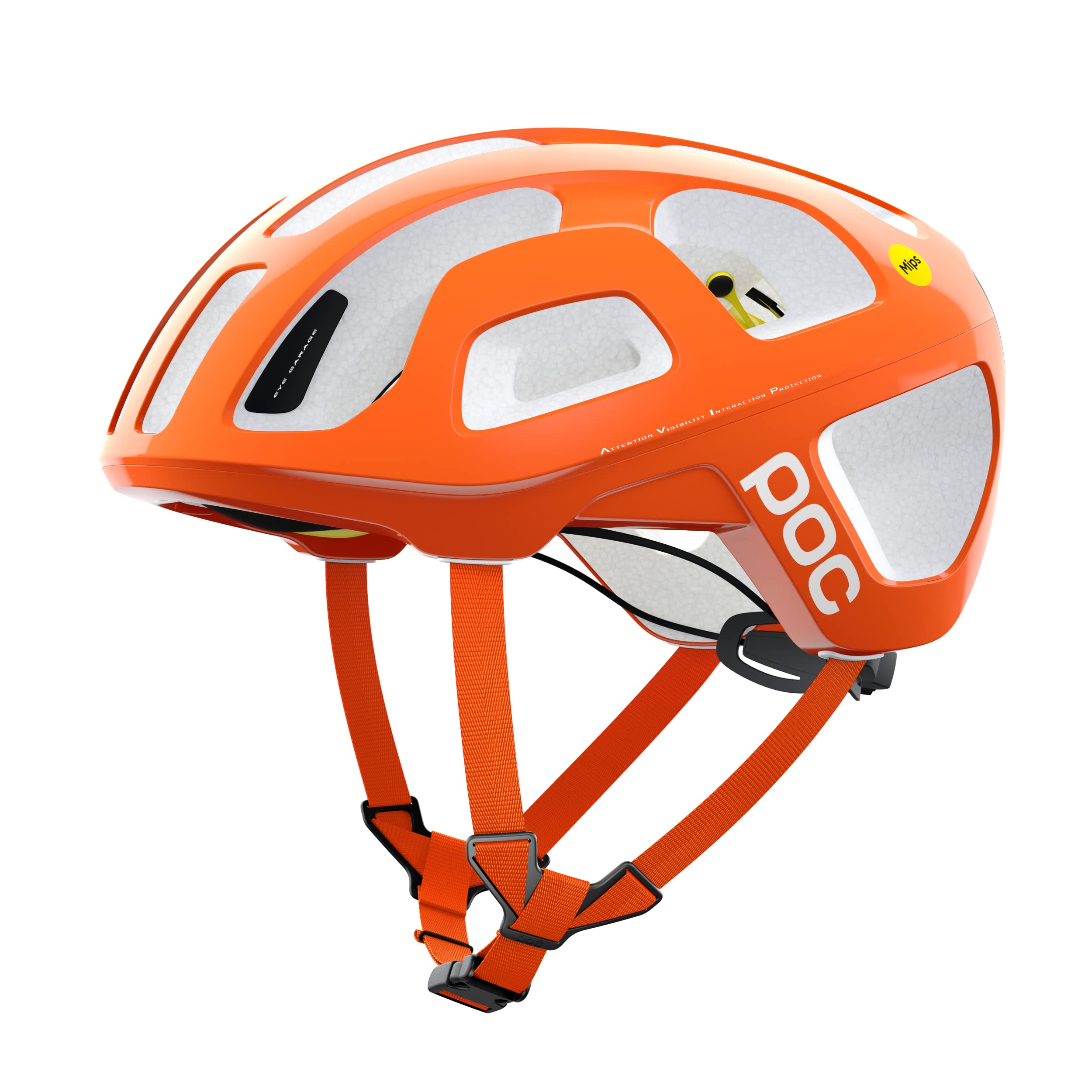 POC Octal MIPS – Casco de Ciclismo Ultraligero con protección MIPS, ventilación optimizada, diseño unibody, Eye Garage para Gafas y Confort para Carretera y Gravel