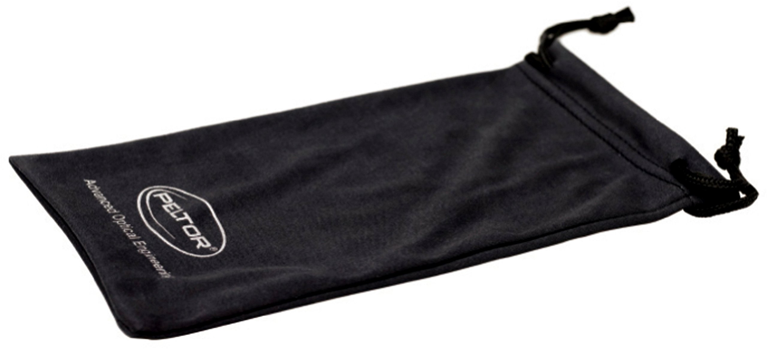 3M Etui7 Brillenetui weicher Mikrofaserbeutel für Vollsichtbrillen zum Reinigen der Scheiben geeignet, Schwarz (10-er Pack)