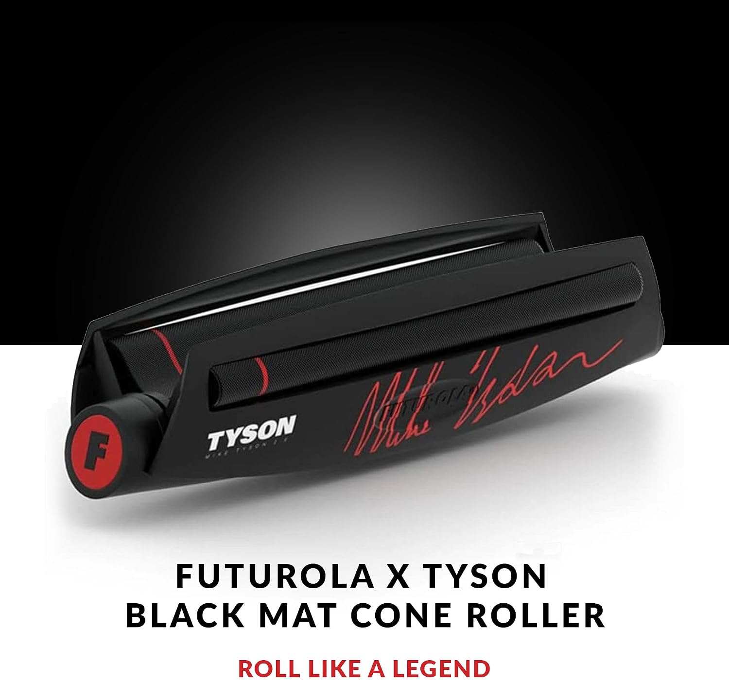 Tyson 2.0 x Futurola Cone Roller (Black Matte) | Precision Rolling Machine | for Perfectly Formed Paper Cones | Durable, Easy-to-Use Design for Consistent Results